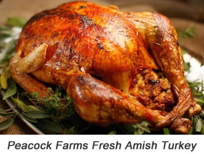 Peacock Farms Fresh Amish Turkey